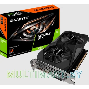 Видеокарта Gigabyte GeForce GTX 1650 D6 WindForce 4GB GDDR6 (GV-N1656WF2-4GD) картинка 7